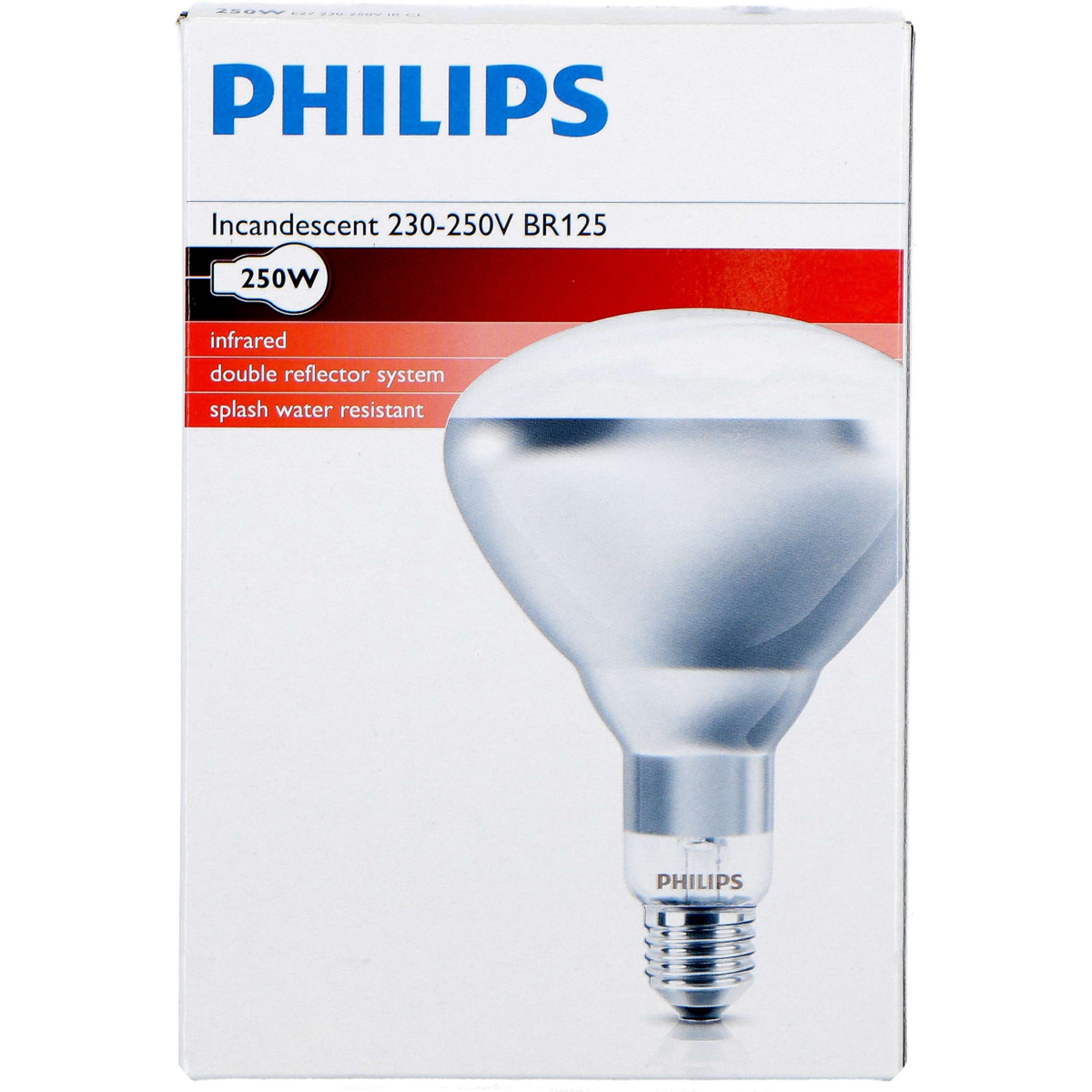 Philips Ampoule Chauffante 150W Blanc