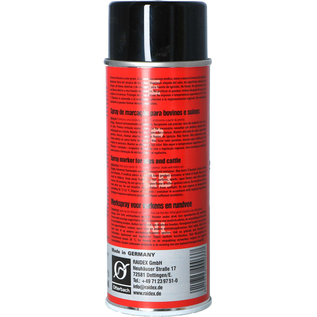 Raidex Spray de marquage Rouge