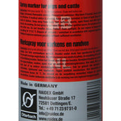 Raidex Spray de marquage Rouge