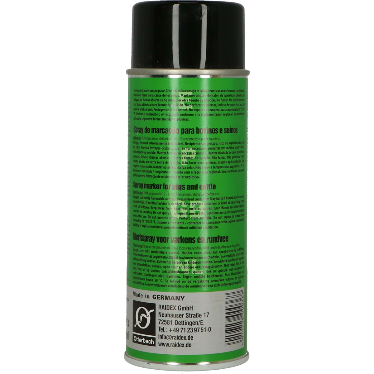 Raidex Spray de marquage Vert