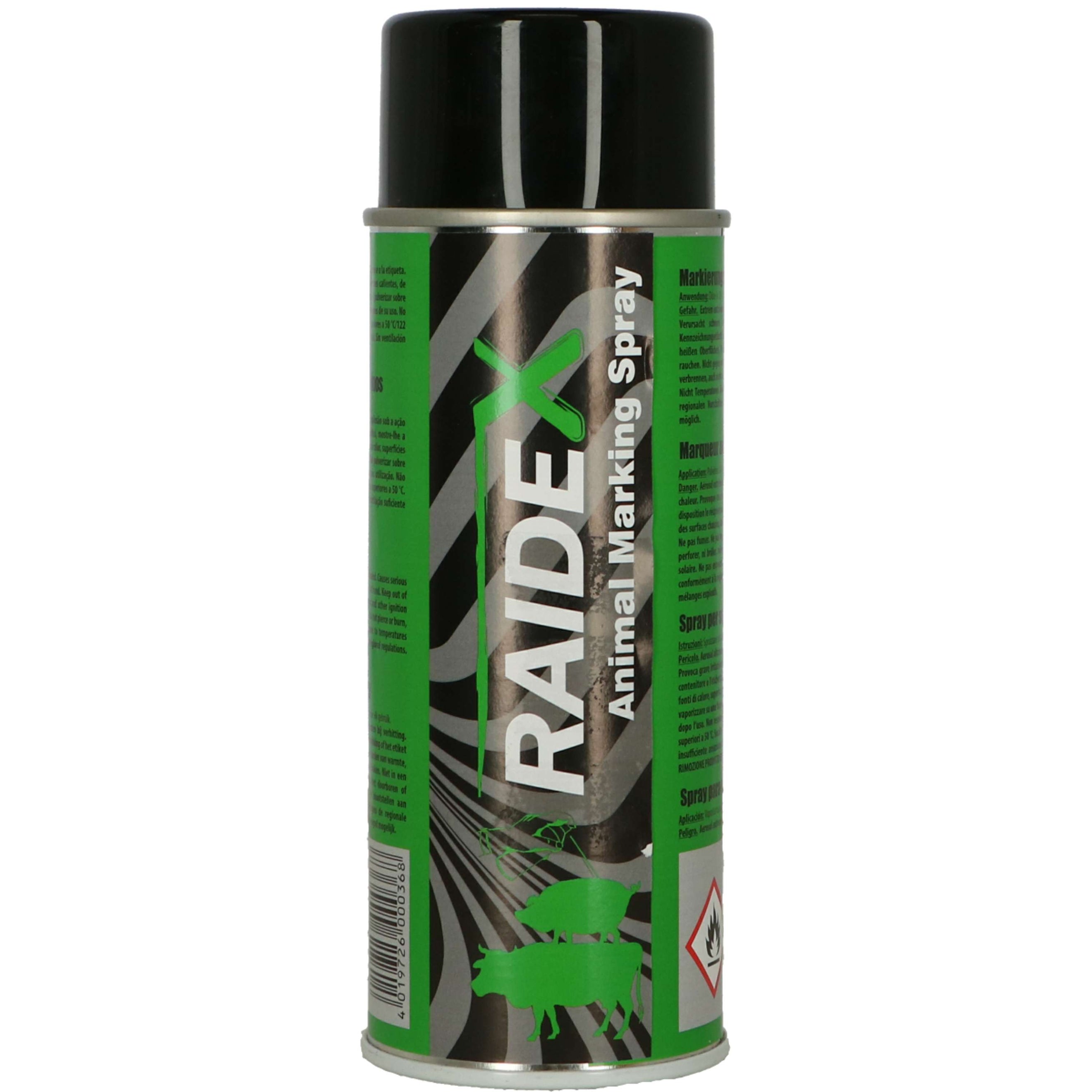 Raidex Spray de marquage Vert