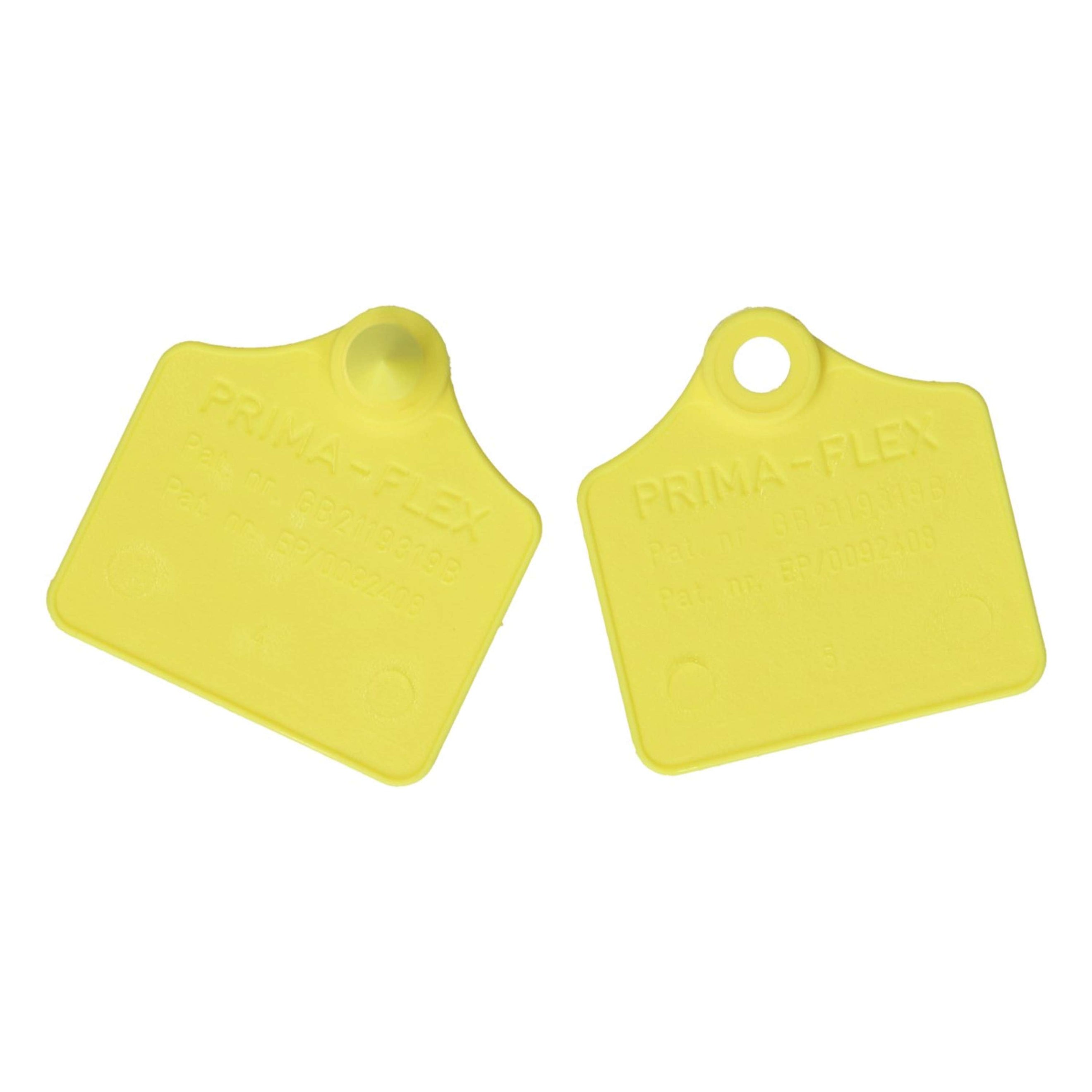 Kerbl Boucles de Marquage Prima-Flex Blanco Jaune