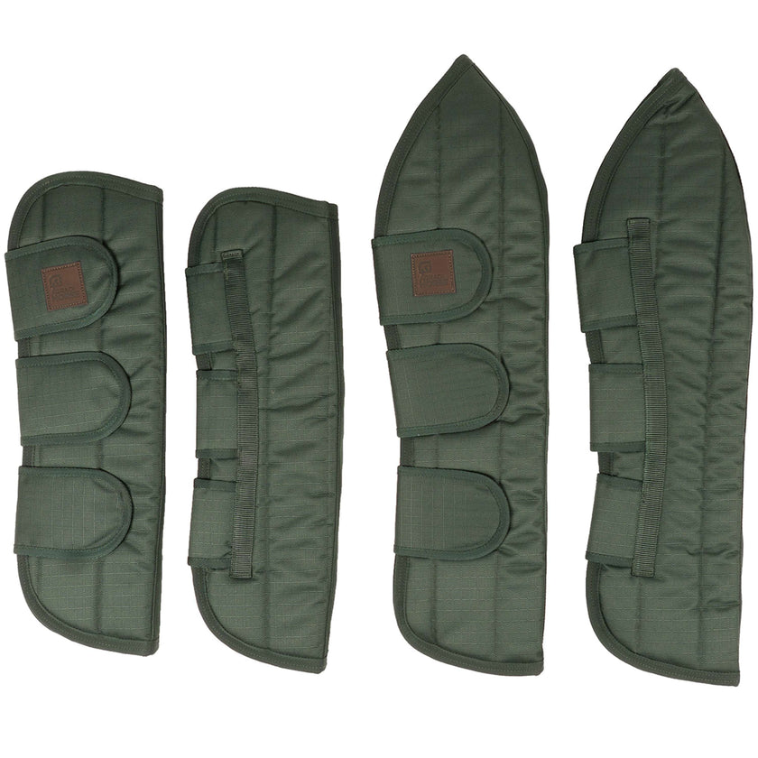 Agradi Horse Guêtres de Transport 1200D Vert Agradi Horse Guêtres de Transport 1200D Vert