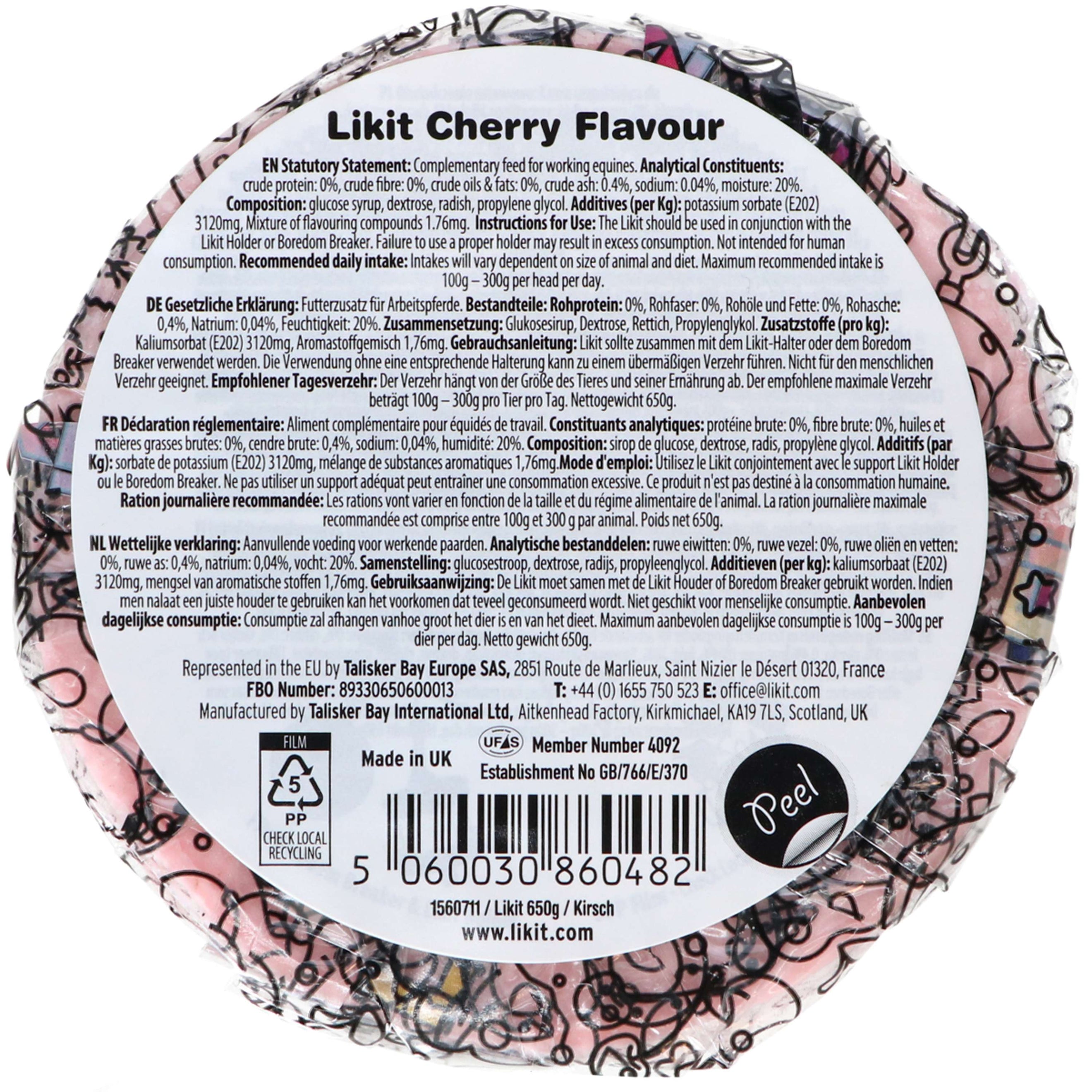 Likit Pierre à Lécher Cerise