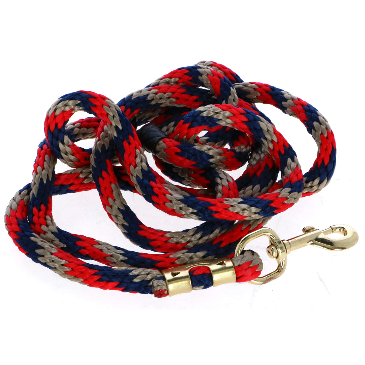 Harry's Horse Corde pour Licol Comfort Bleu/rouge/beige