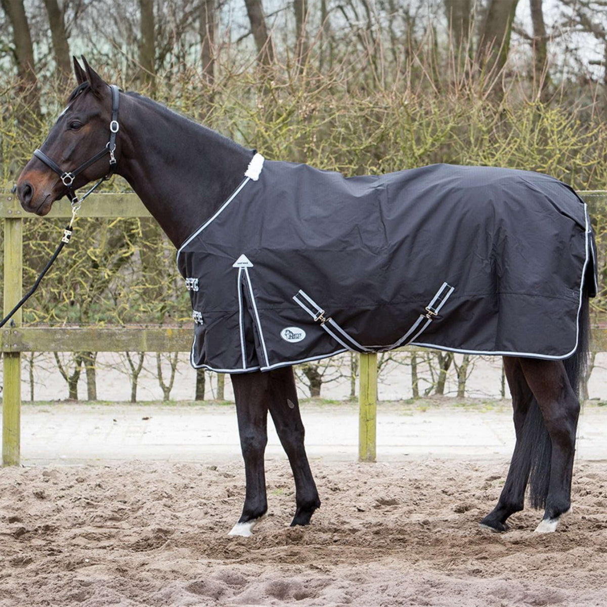 Harry's Horse Couverture Imperméable Thor 0g Fleece Lining Noir