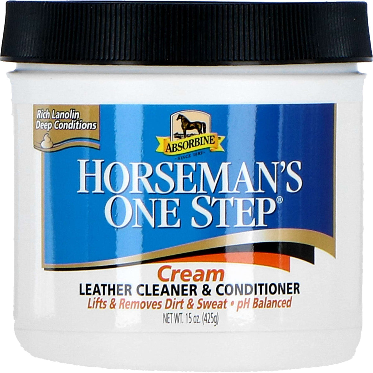 BR Crème pour le Cuir Absorbine Horseman's One Step