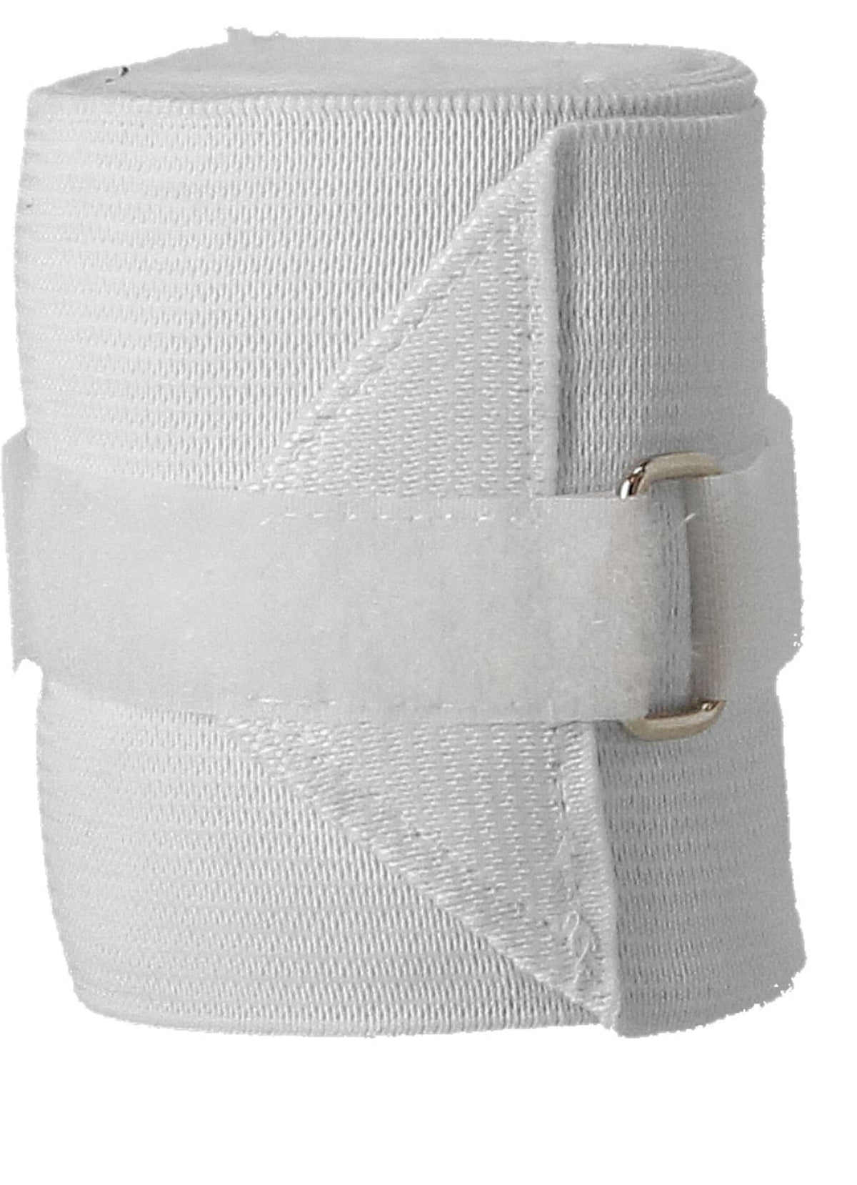 Harry's Horse Bandages Élastique avec Fleece Blanc