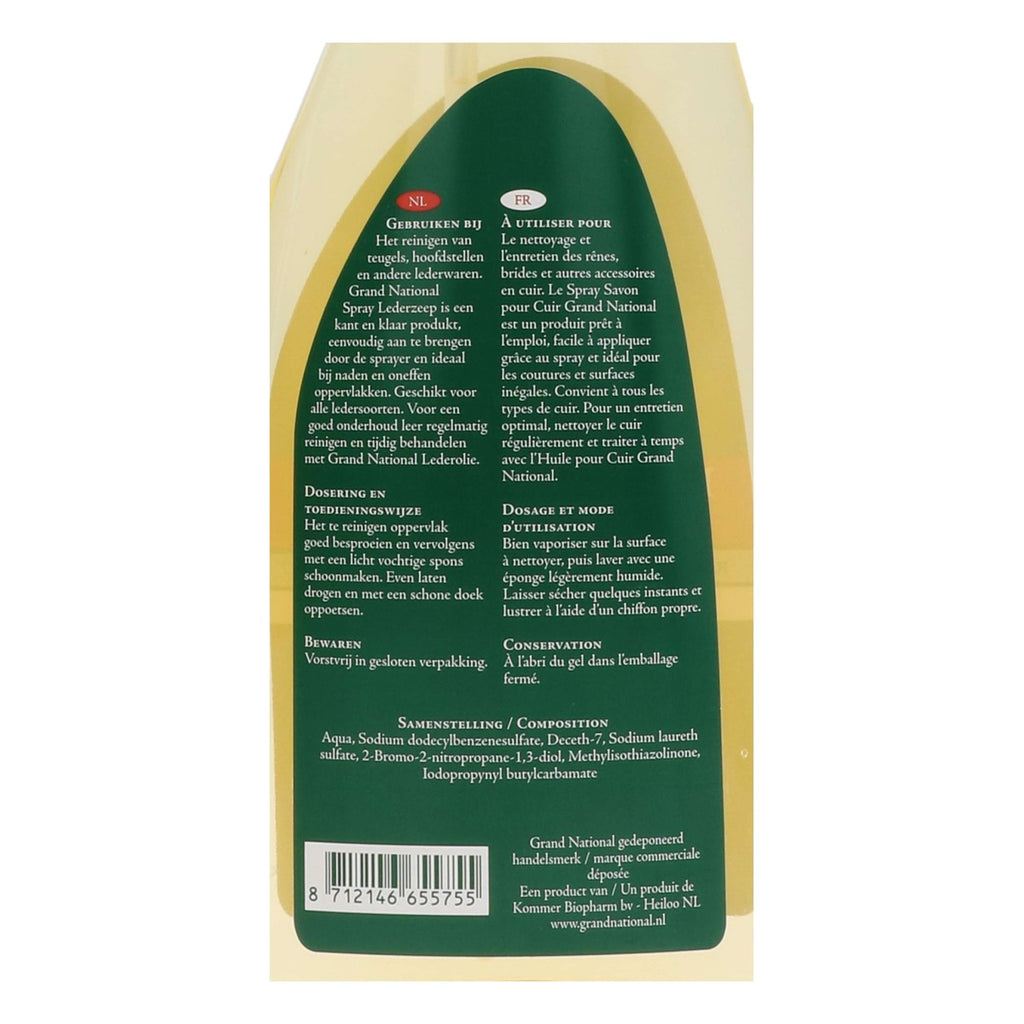 Grand National Savon en Spray pour Cuir