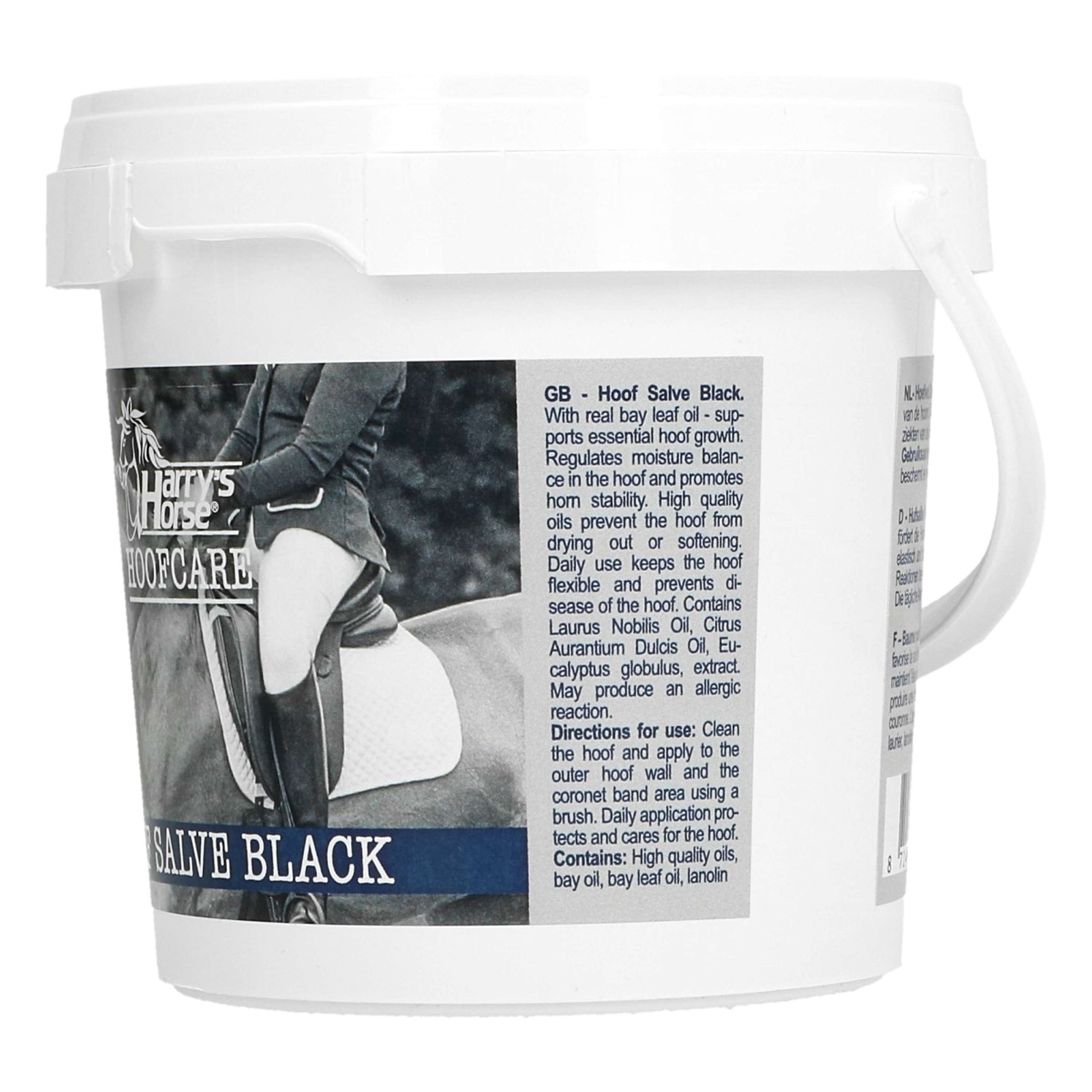 Harry's Horse Graisse à Sabots Noir