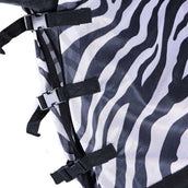 HORKA Couvre-reins Anti-mouches Fixe Cou Zebra