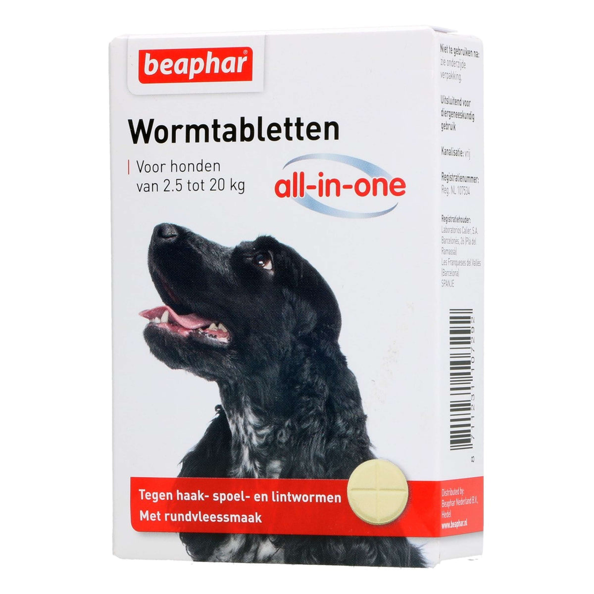 Beaphar Comprimés Vermifuges All-in-One Chien 2,5-20kg