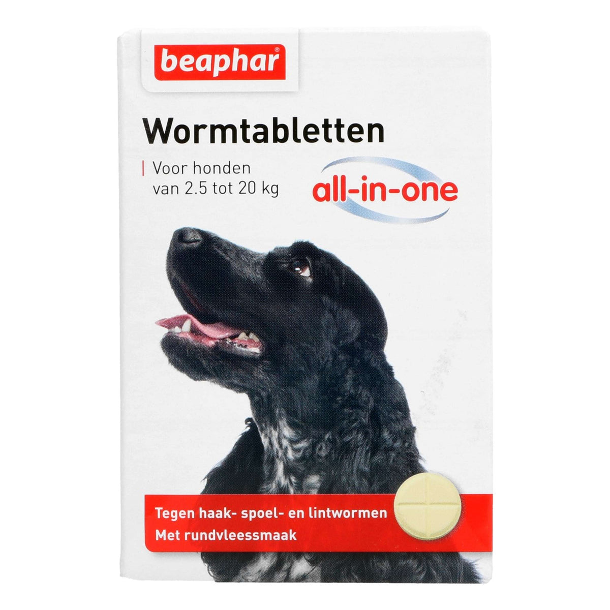 Beaphar Comprimés Vermifuges All-in-One Chien 2,5-20kg