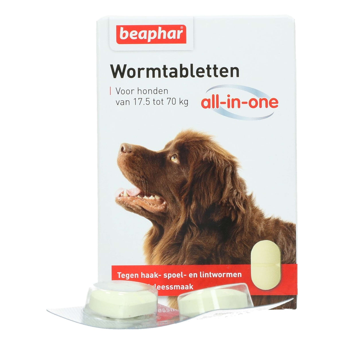 Beaphar Comprimés Vermifuges All-in-One 17,5-70kg