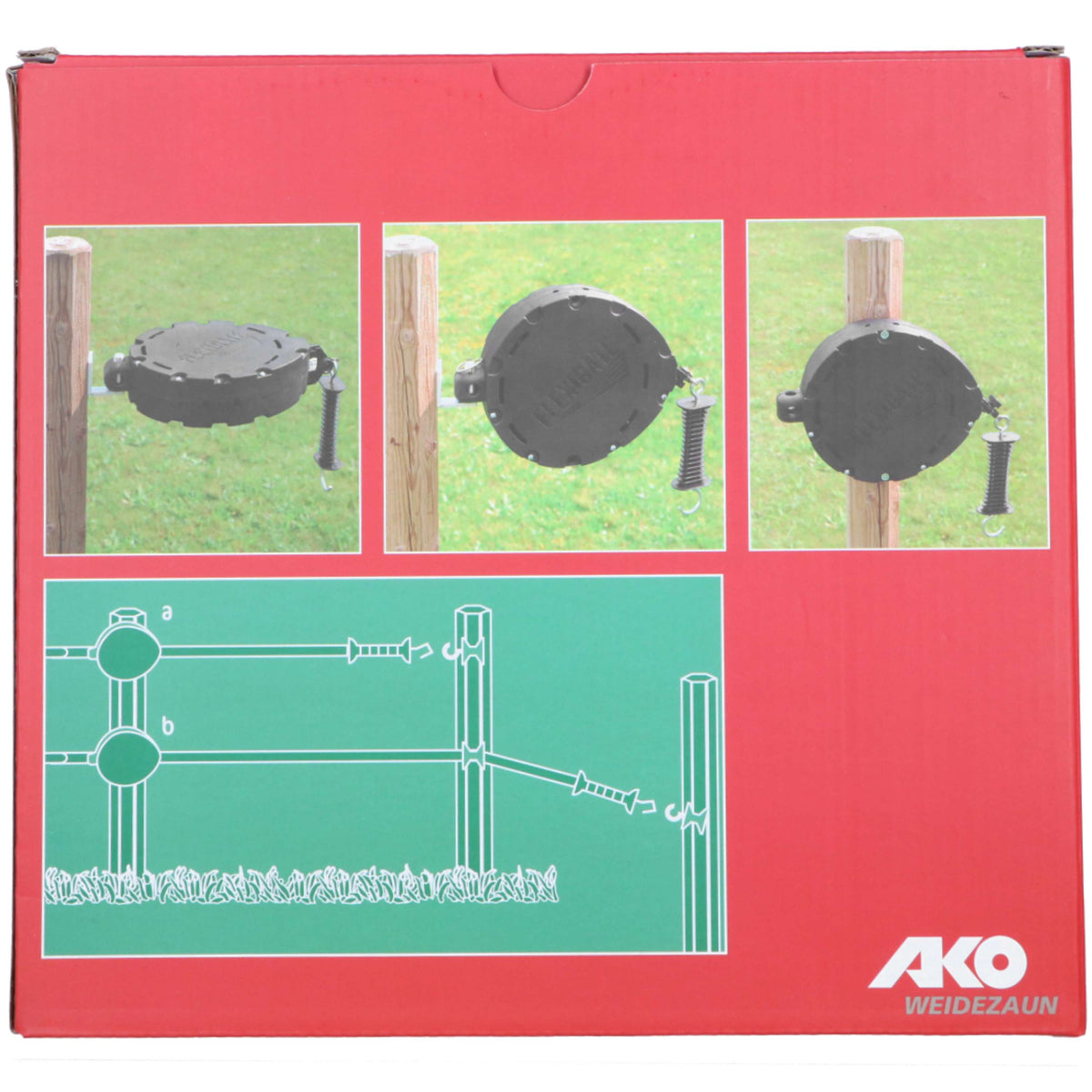 Ako Système d'Enrouleur Automatique de Ruban de Portail Flexigate