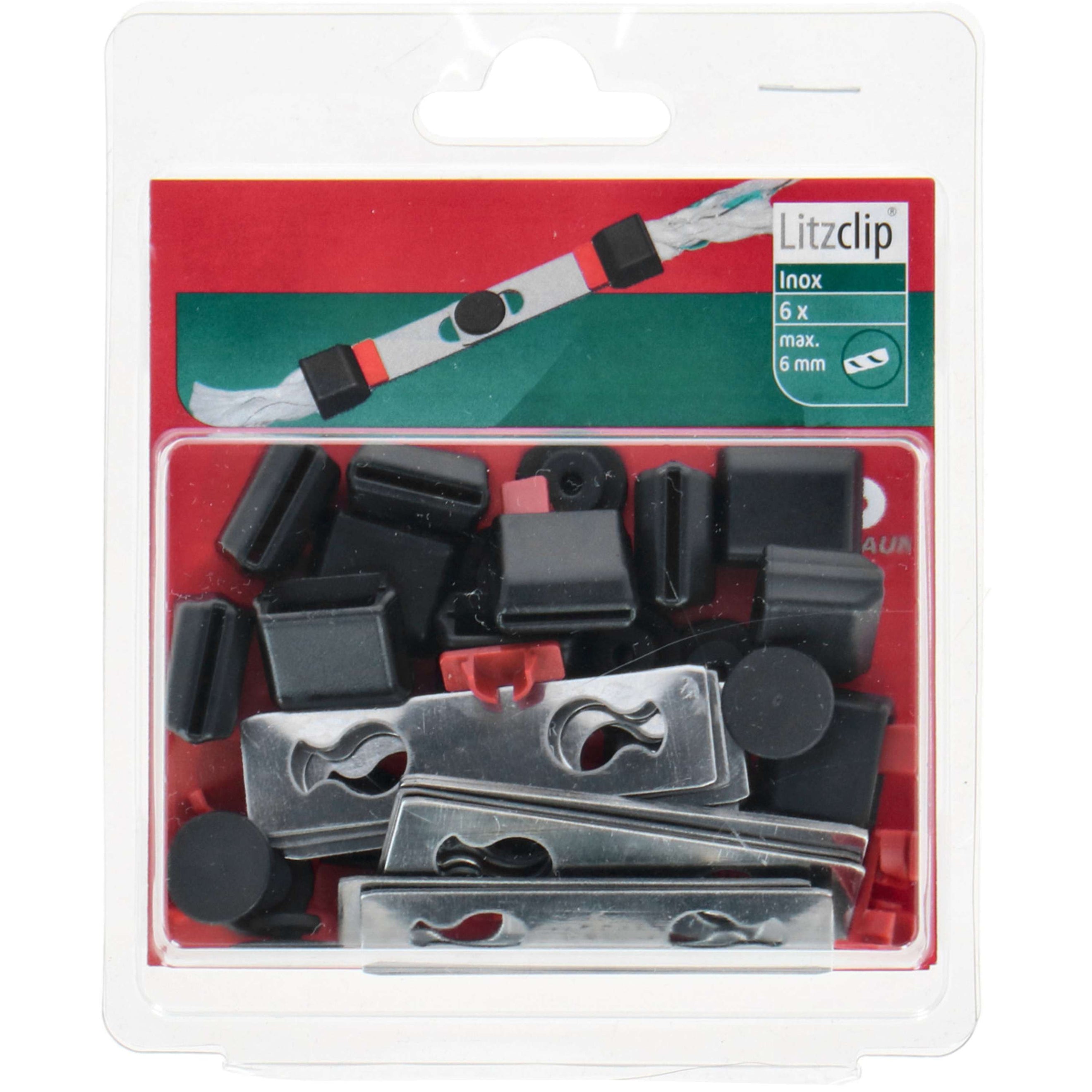 Kerbl Safety Link pour câble électrique Litzclip® 6 Pièces Kerbl Safety Link pour câble électrique Litzclip® 6 Pièces