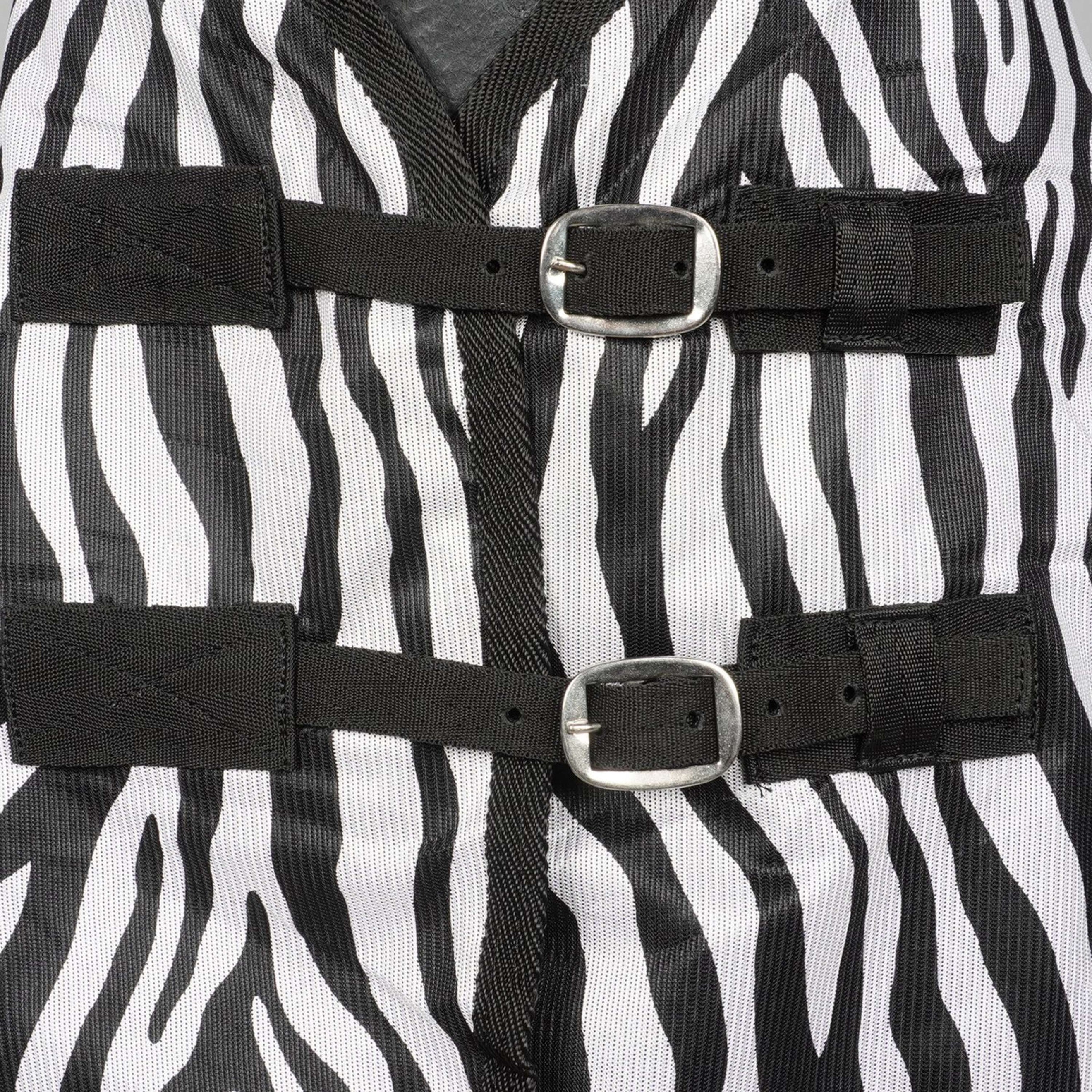 HORKA Couverture Anti-Mouches avec Cou Fixé Zebra HORKA Couverture Anti-Mouches avec Cou Fixé Zebra