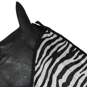 HORKA Couverture Anti-Mouches avec Cou Fixé Zebra