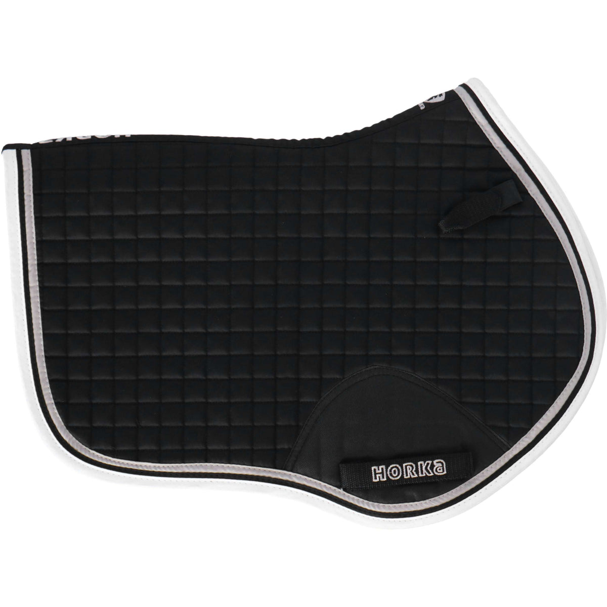 HORKA Tapis de Selle Chic Saut & Polyvalent Noir
