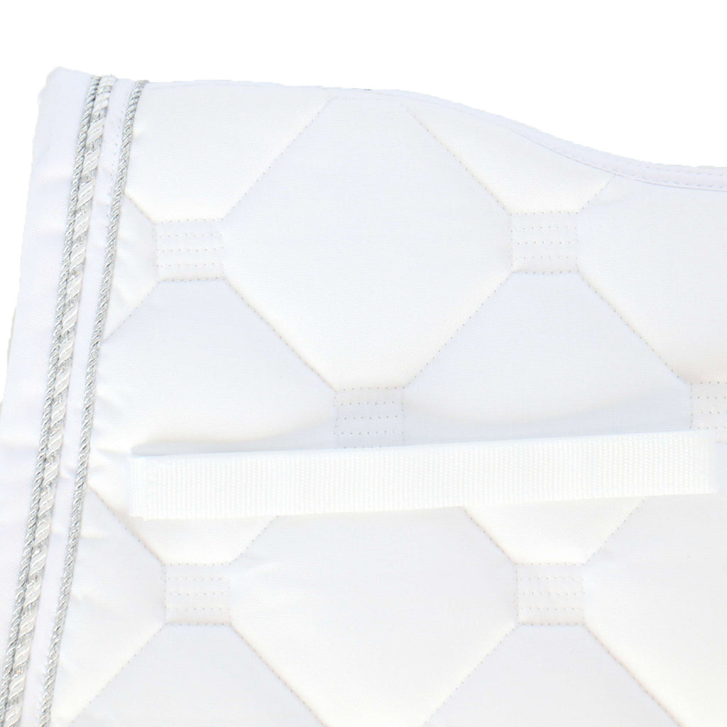 BR Tapis de Selle Sublime Airflow Dressage Blanc