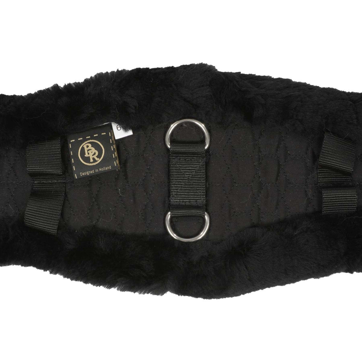 BR Sangle de Dressage Anatomique Sheepskin Noir