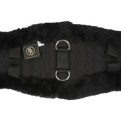 BR Sangle de Dressage Anatomique Sheepskin Noir