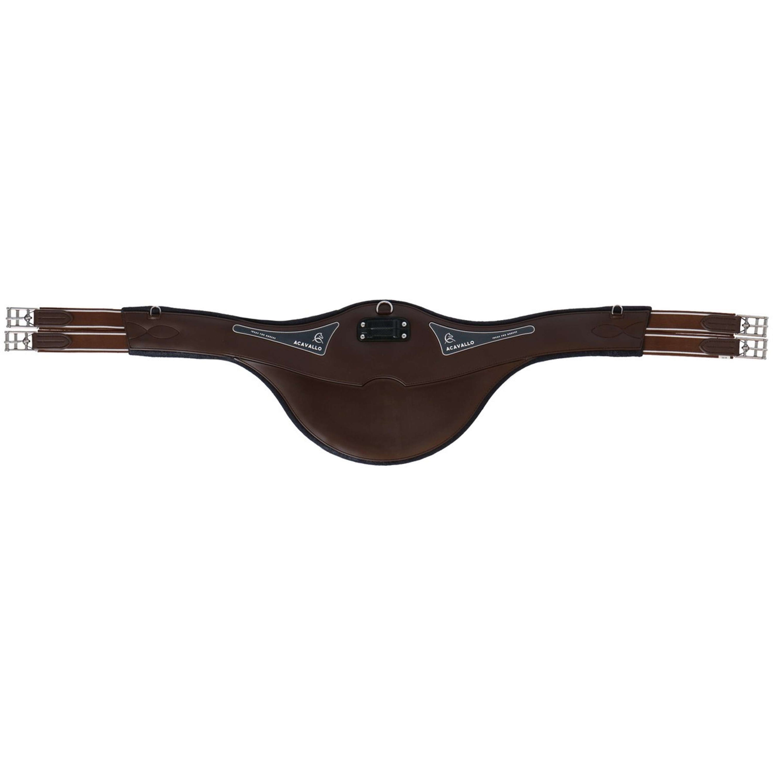 Acavallo Sangle Comfort Gel pour Saut Marron