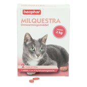 Beaphar Comprimé Vermifuge Milquestra Chat 2-12kg