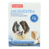 Beaphar Comprimé Vermifuge Milquestra Chien 5-50kg