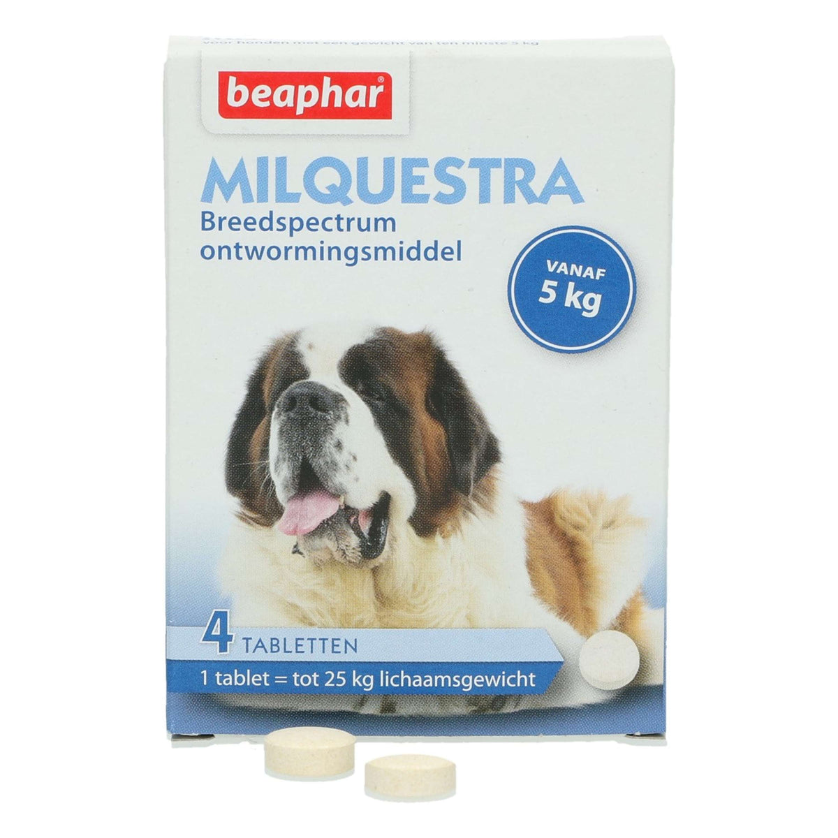 Beaphar Comprimé Vermifuge Milquestra Chien 5-50kg