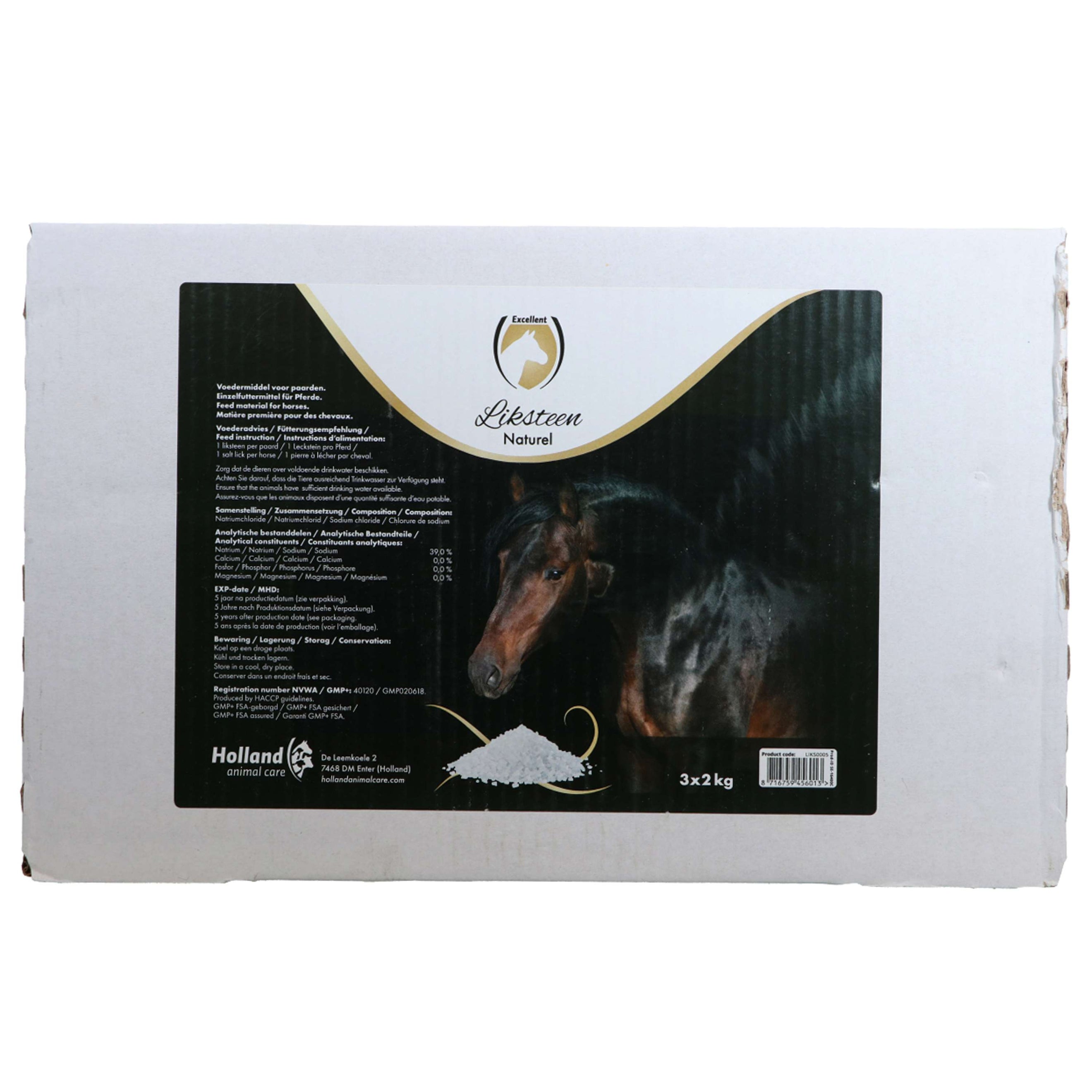 Excellent Horse Pierre à Lécher Natural