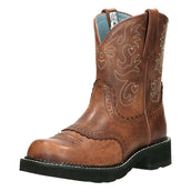 Ariat Botte Western Fatbaby Saddle B Russet Rebel