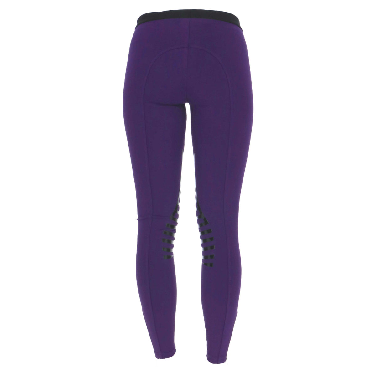 HKM Riding Leggings Starlight Sili. Knee Violet/Noir