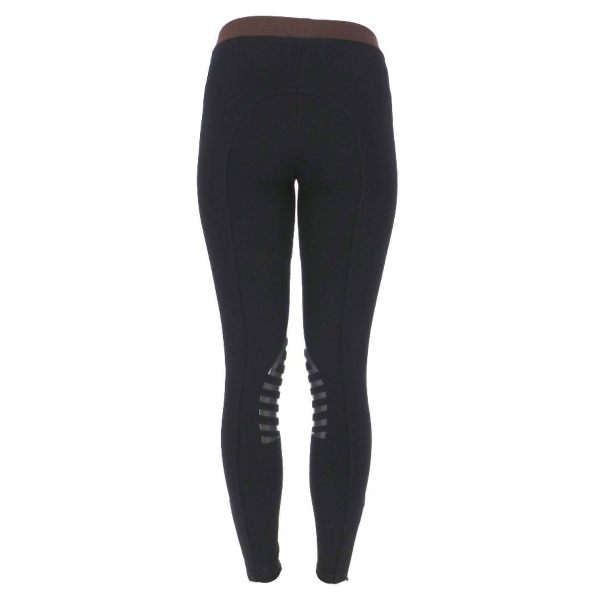 HKM Legging d'Équitation Starlight Femmes Noir/Beige