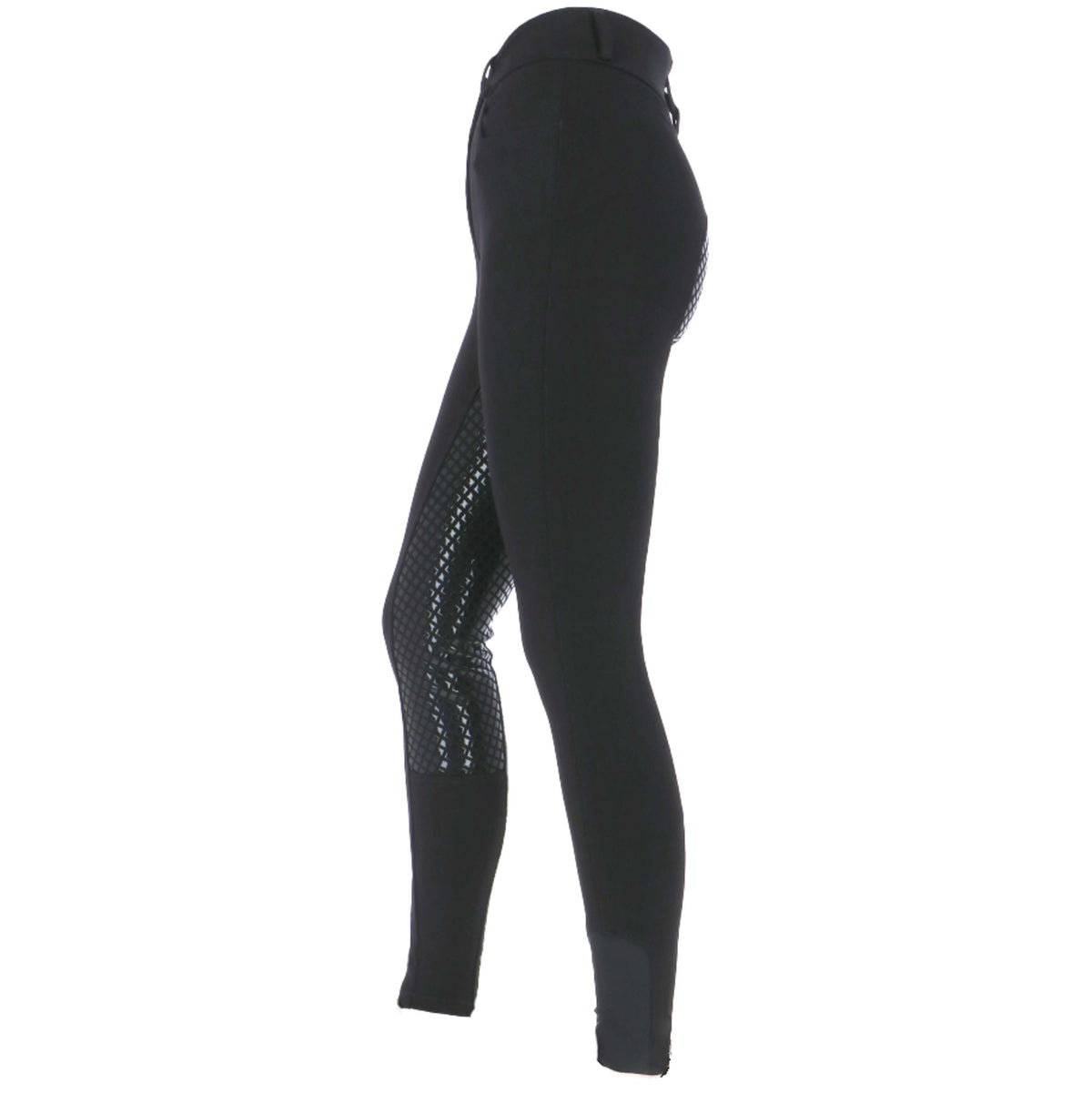 HKM Riding Leggings Starlight 3/4 Silicon Seat Noir/Noir