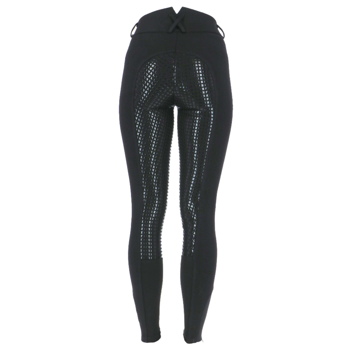 HKM Riding Leggings Starlight 3/4 Silicon Seat Noir/Noir