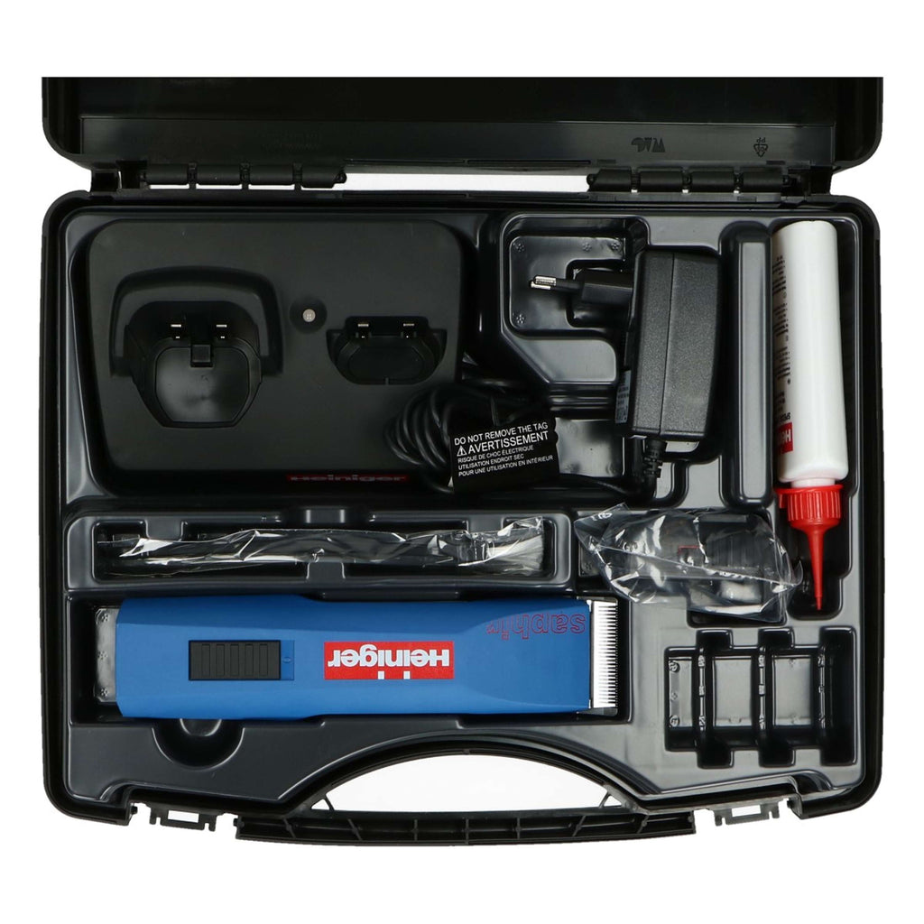 Heiniger Saphir Tondeuse à Batterie 7.4v/35w avec 2 Batteries