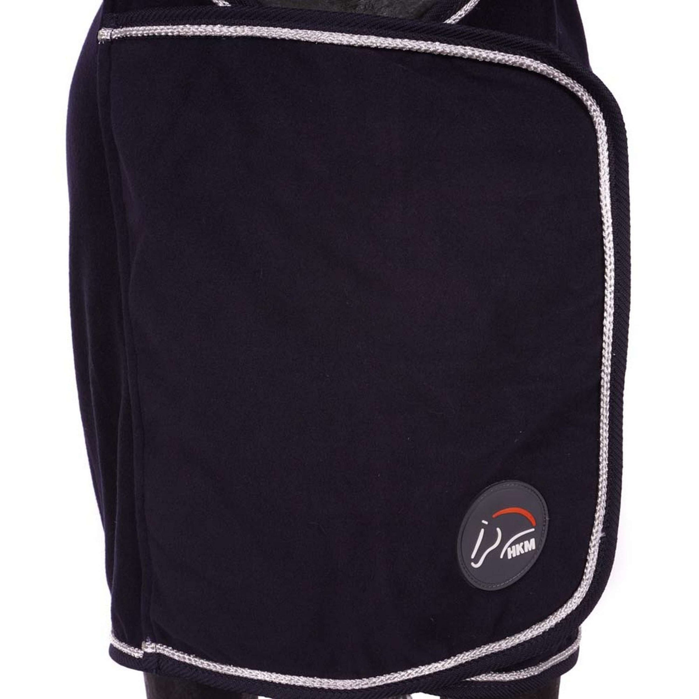 HKM Couverture Polaire avec Col Bleu Foncé HKM Couverture Polaire avec Col Bleu Foncé