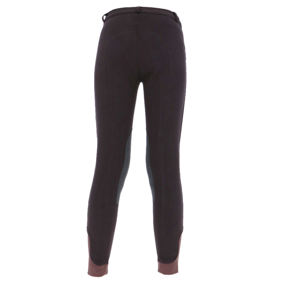 HKM Pantalon d'Équitation Penny Easy Sofline Genouillère Gris foncé