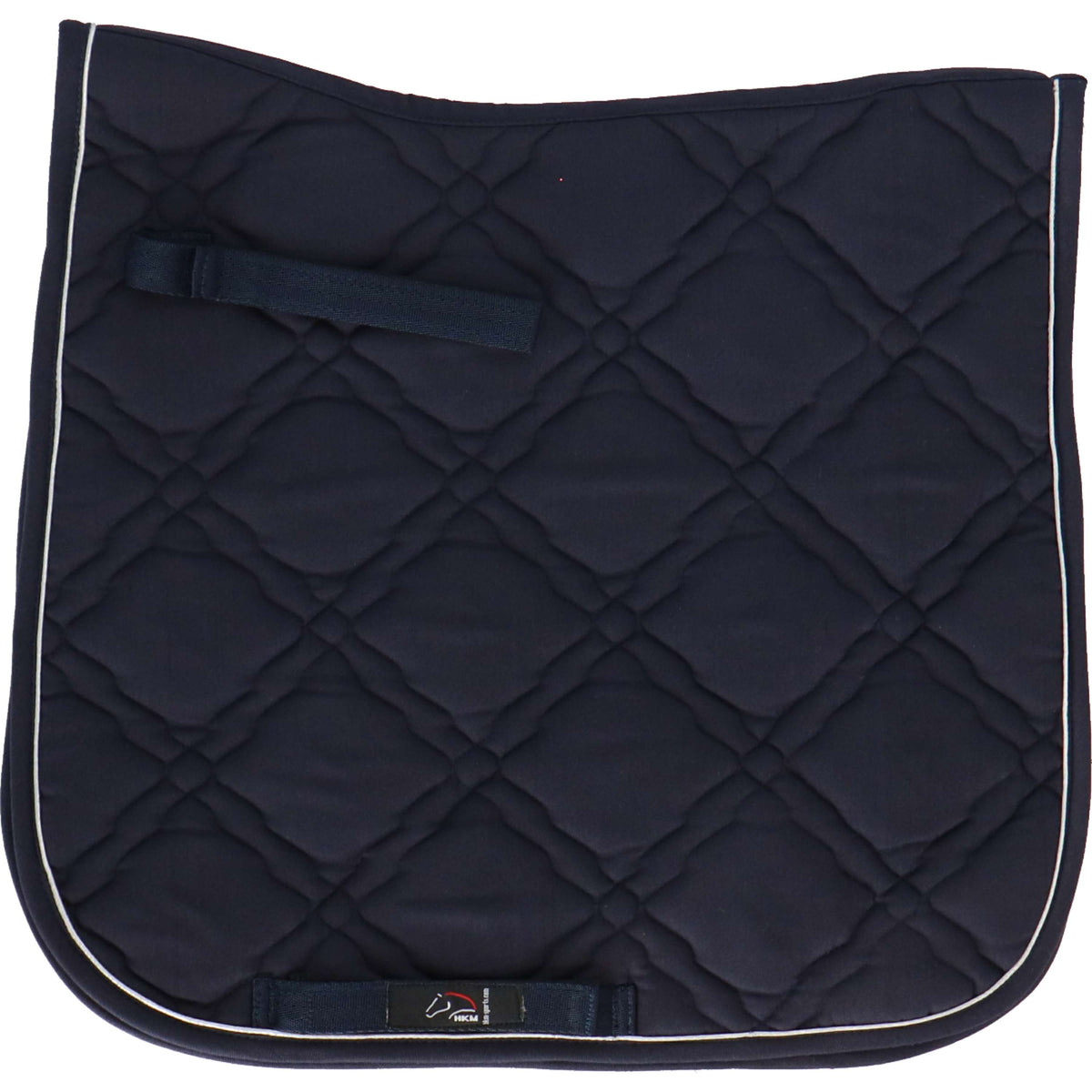 HKM Tapis de Selle Bologna Dressage Bleu Foncé