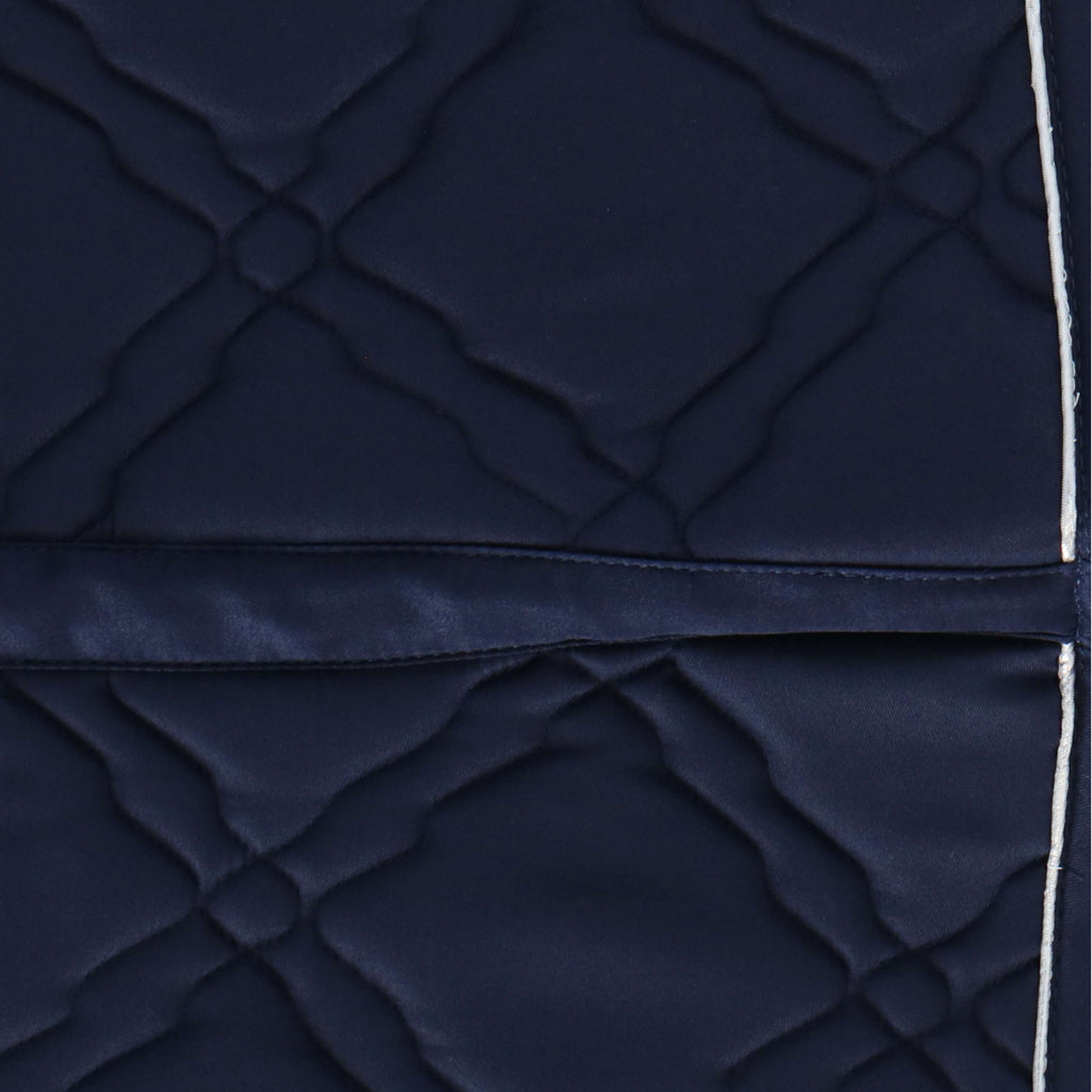 HKM Tapis de Selle Bologna Polyvalent Bleu Foncé
