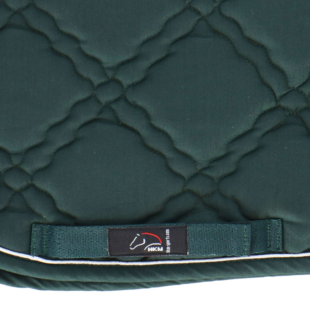 HKM Tapis de Selle Bologna Polyvalent Vert