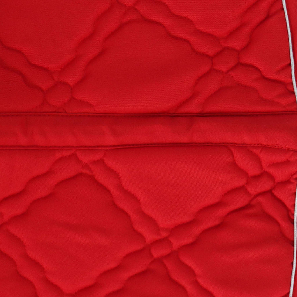 HKM Tapis de Selle Bologna Polyvalent Rouge