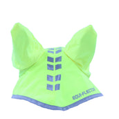 Equi-Flector Bonnet Anti-Mouches Réfléchissant Fluor Jaune