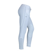 Euro-Star Pantalon d'Équitation Carina Femme Prise de Genou Blanc