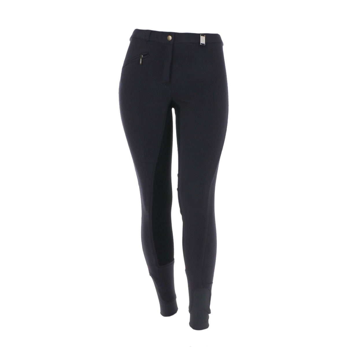 HKM Pantalon d'Équitation Basic Belmtex Grip Easy Noir/Noir