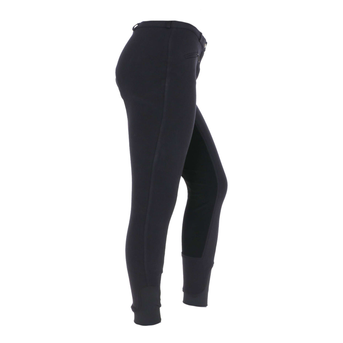 HKM Pantalon d'Équitation Basic Belmtex Grip Easy Noir/Noir