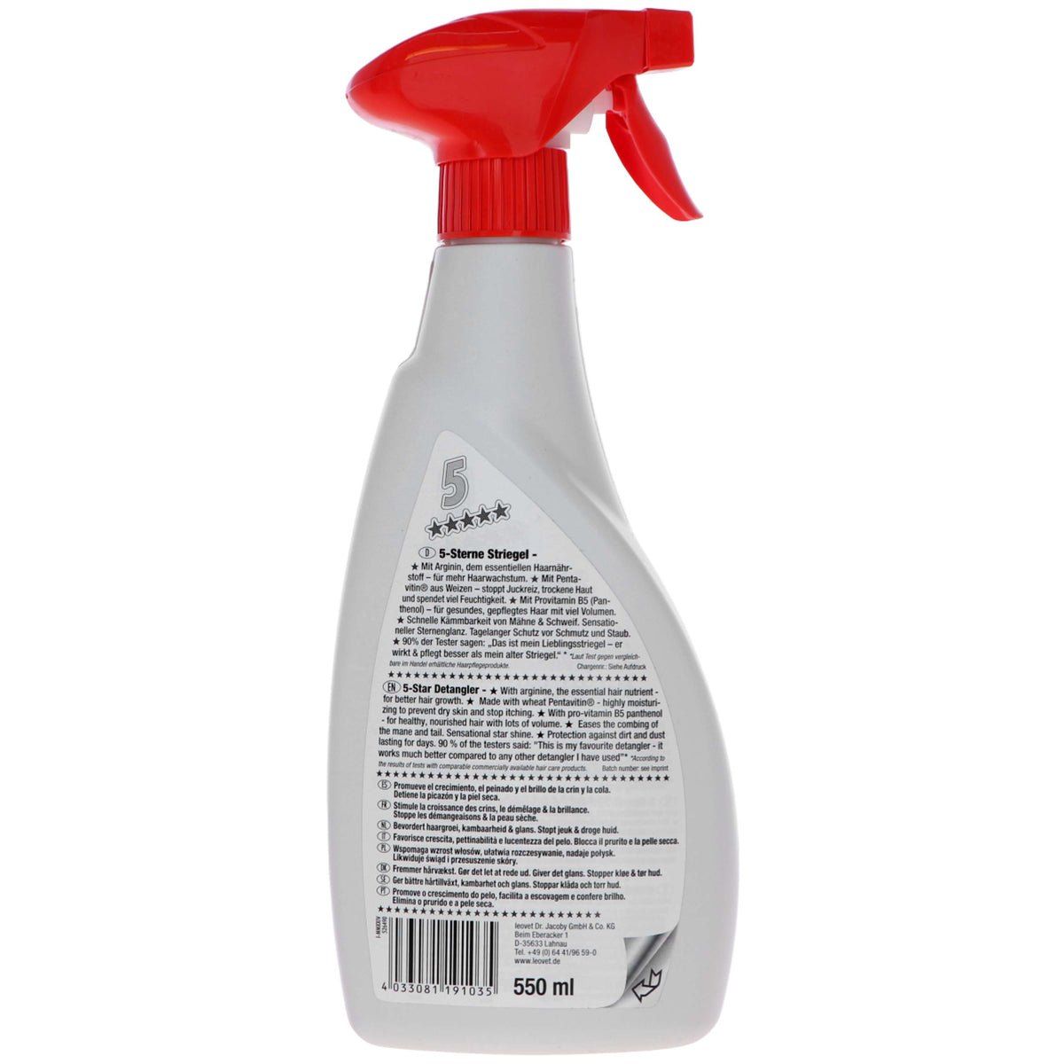 Leovet 5-Star Detangler