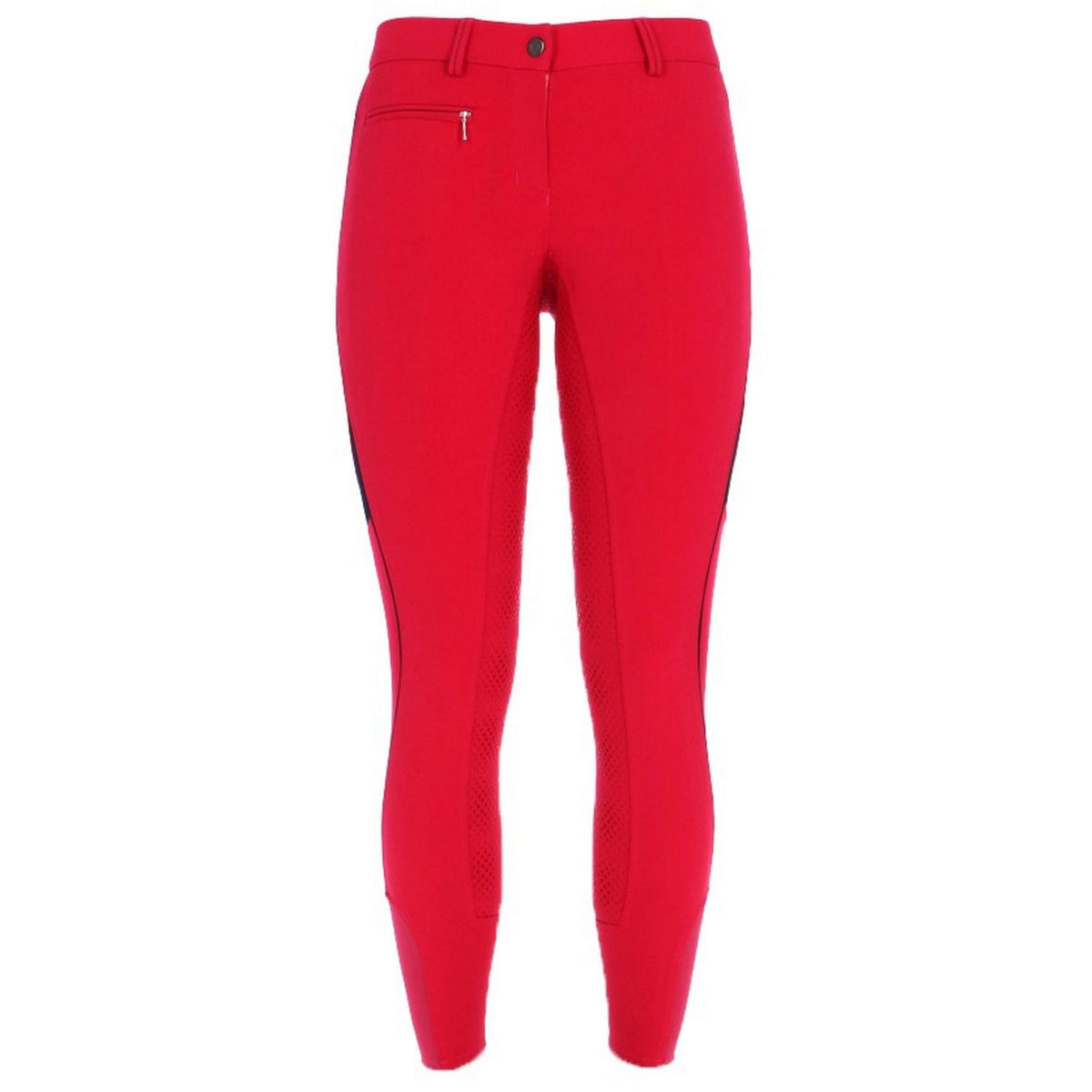 HKM Pro Team Pantalon d'Équitation Neon Sports 3/4 Silicon Fesses Rose