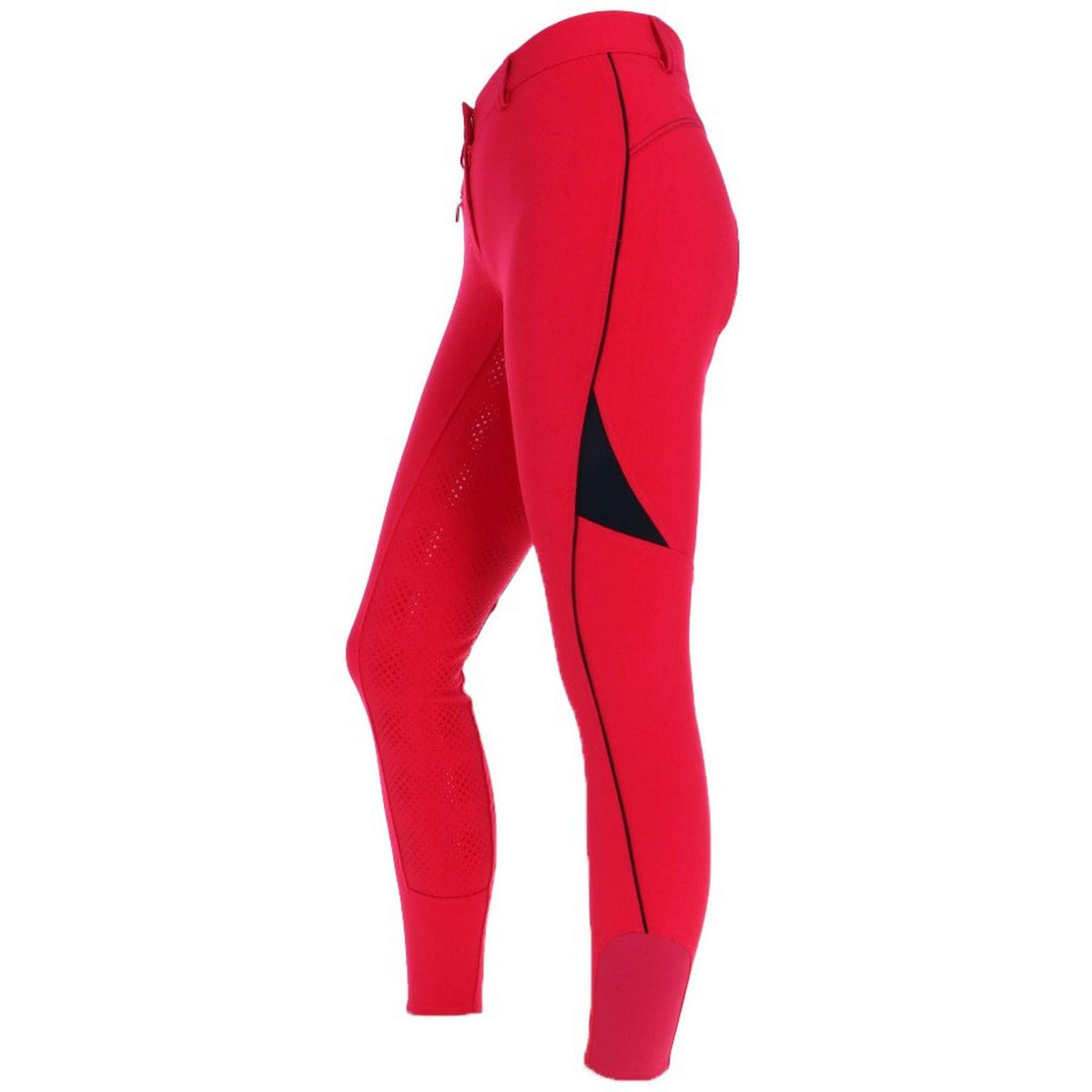 HKM Pro Team Pantalon d'Équitation Neon Sports 3/4 Silicon Fesses Rose